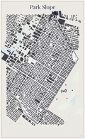 Park Slope Minimal map