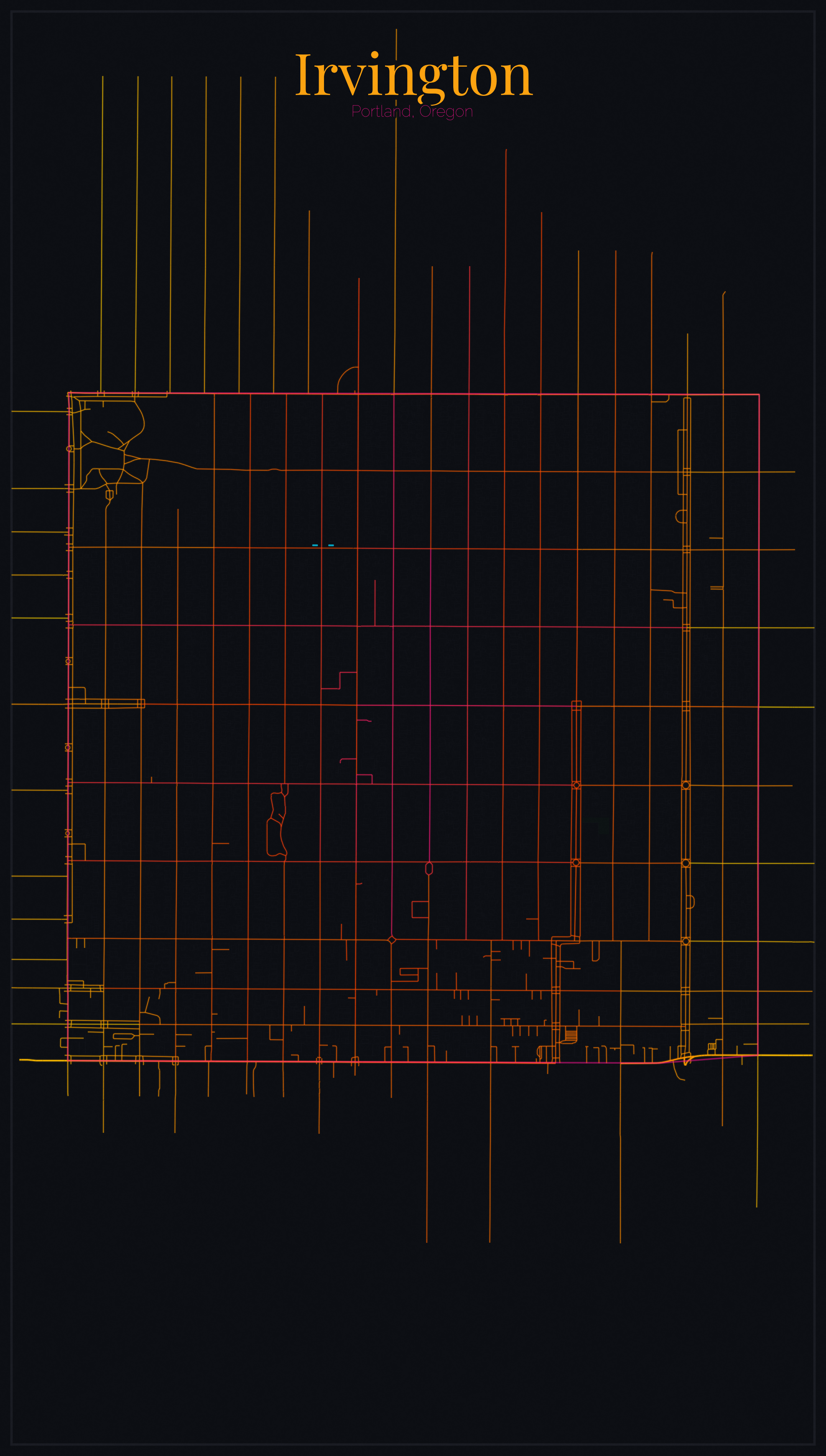 Irvington Vice City map