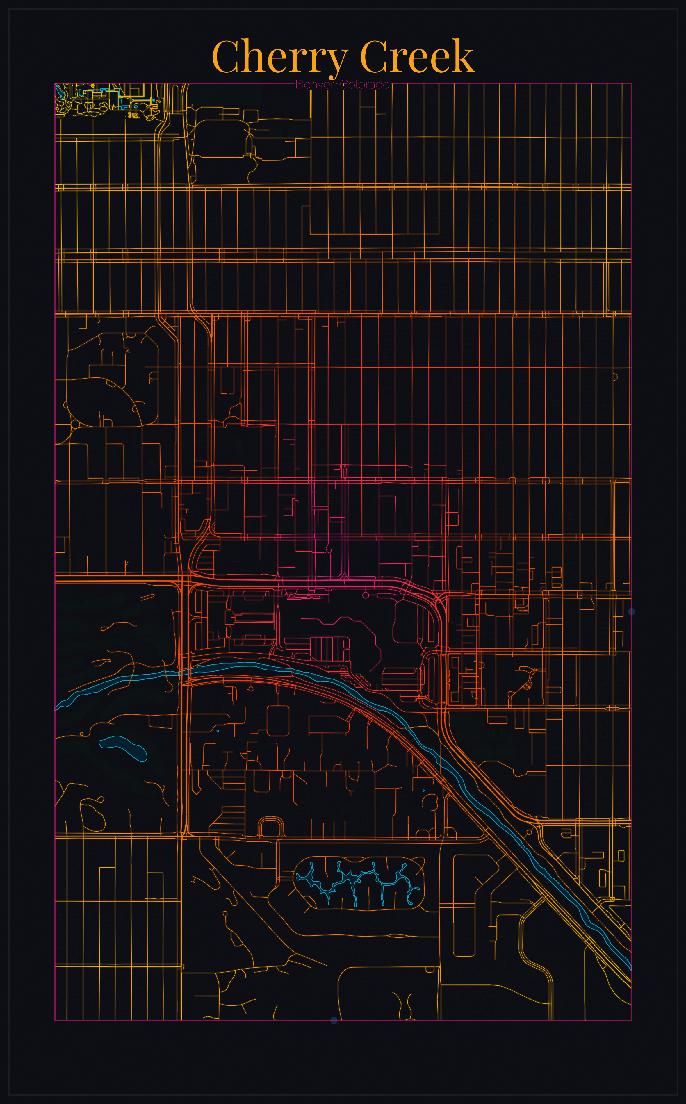 Cherry Creek Vice City map