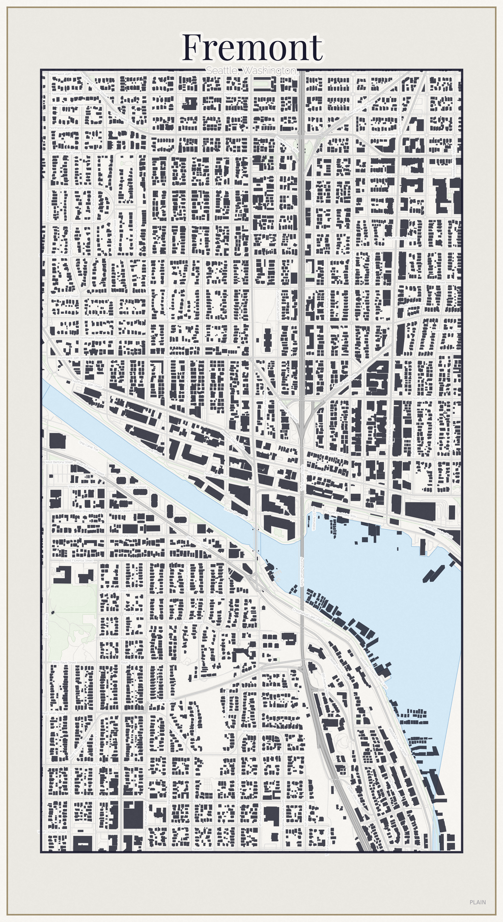 Fremont Minimal map