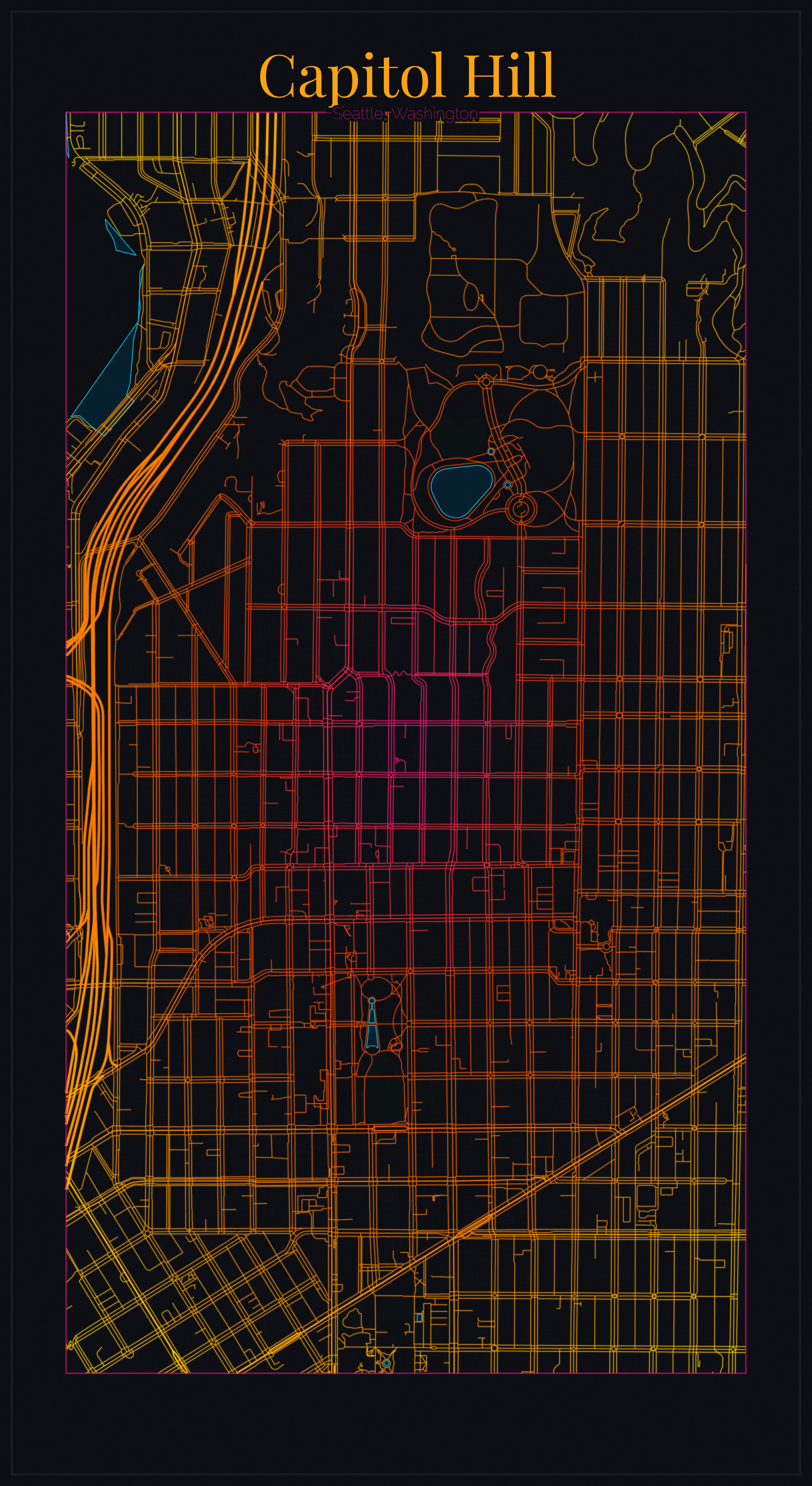 Capitol Hill Vice City map