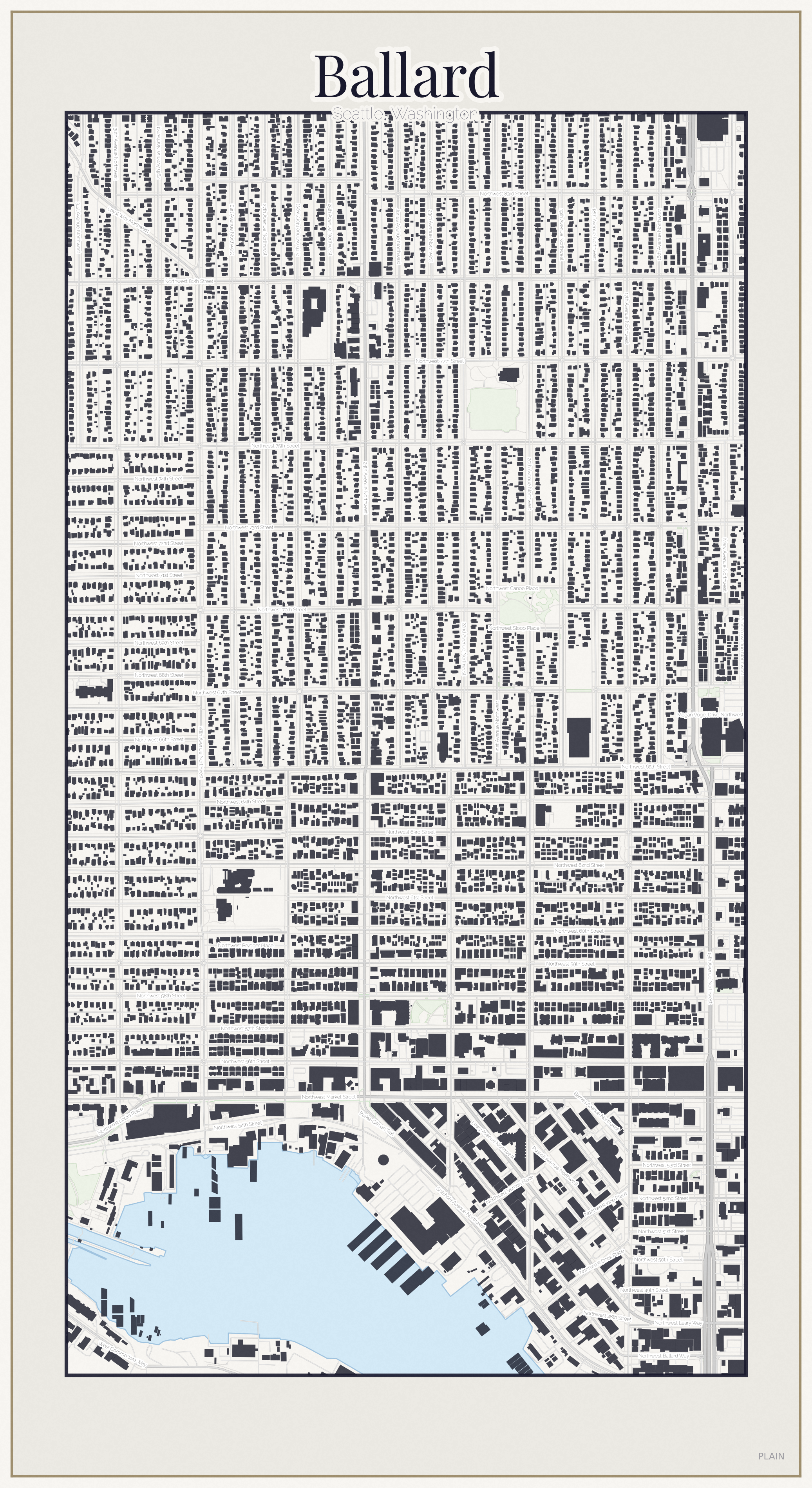 Ballard Minimal map