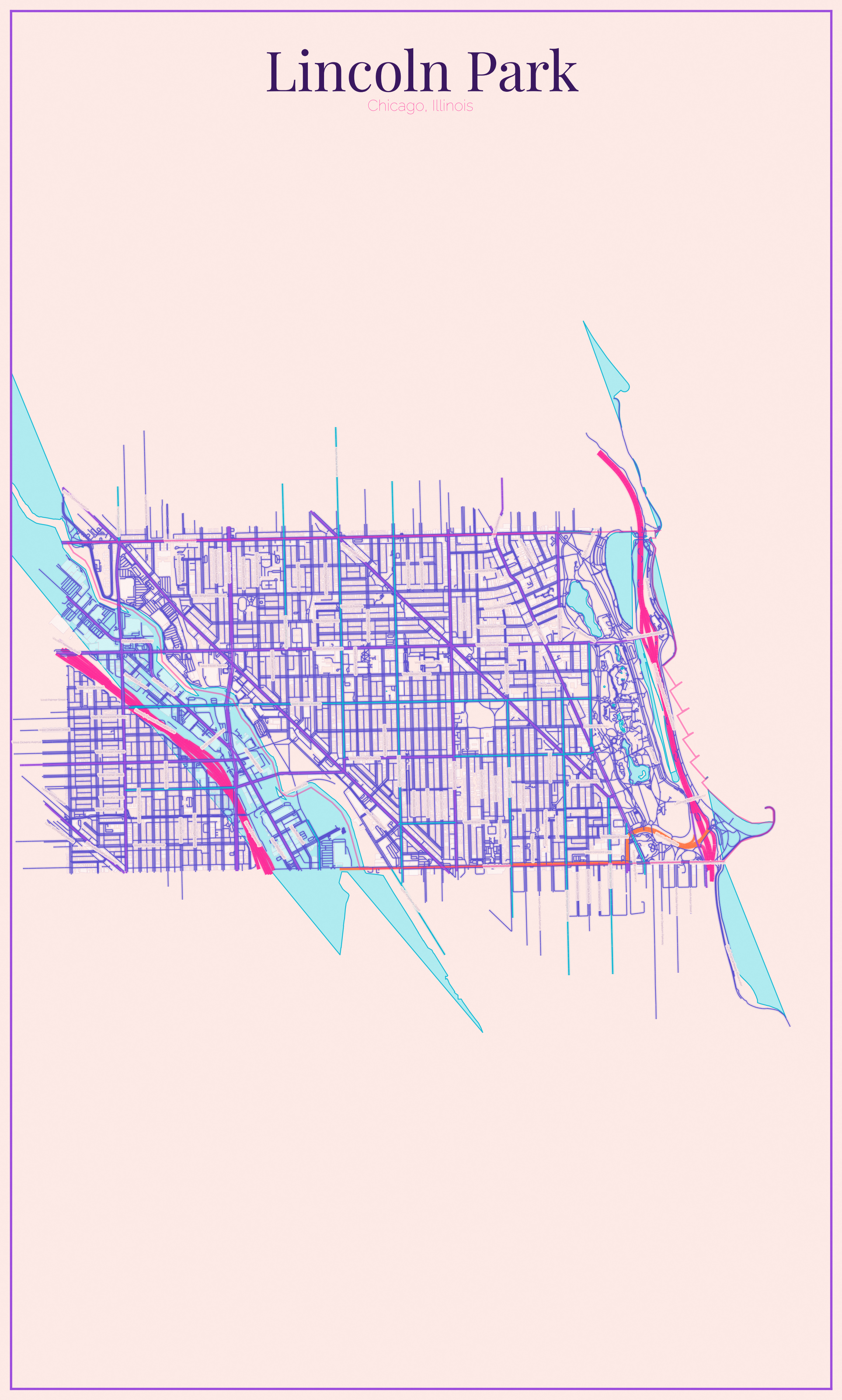 Lincoln Park Vice City map