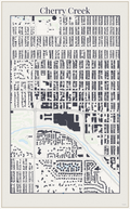 Cherry Creek Minimal map
