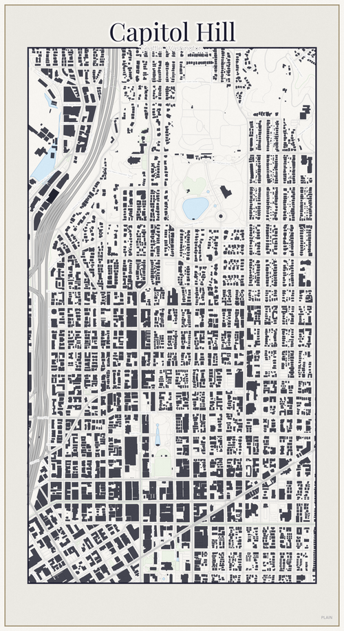Capitol Hill Minimal map