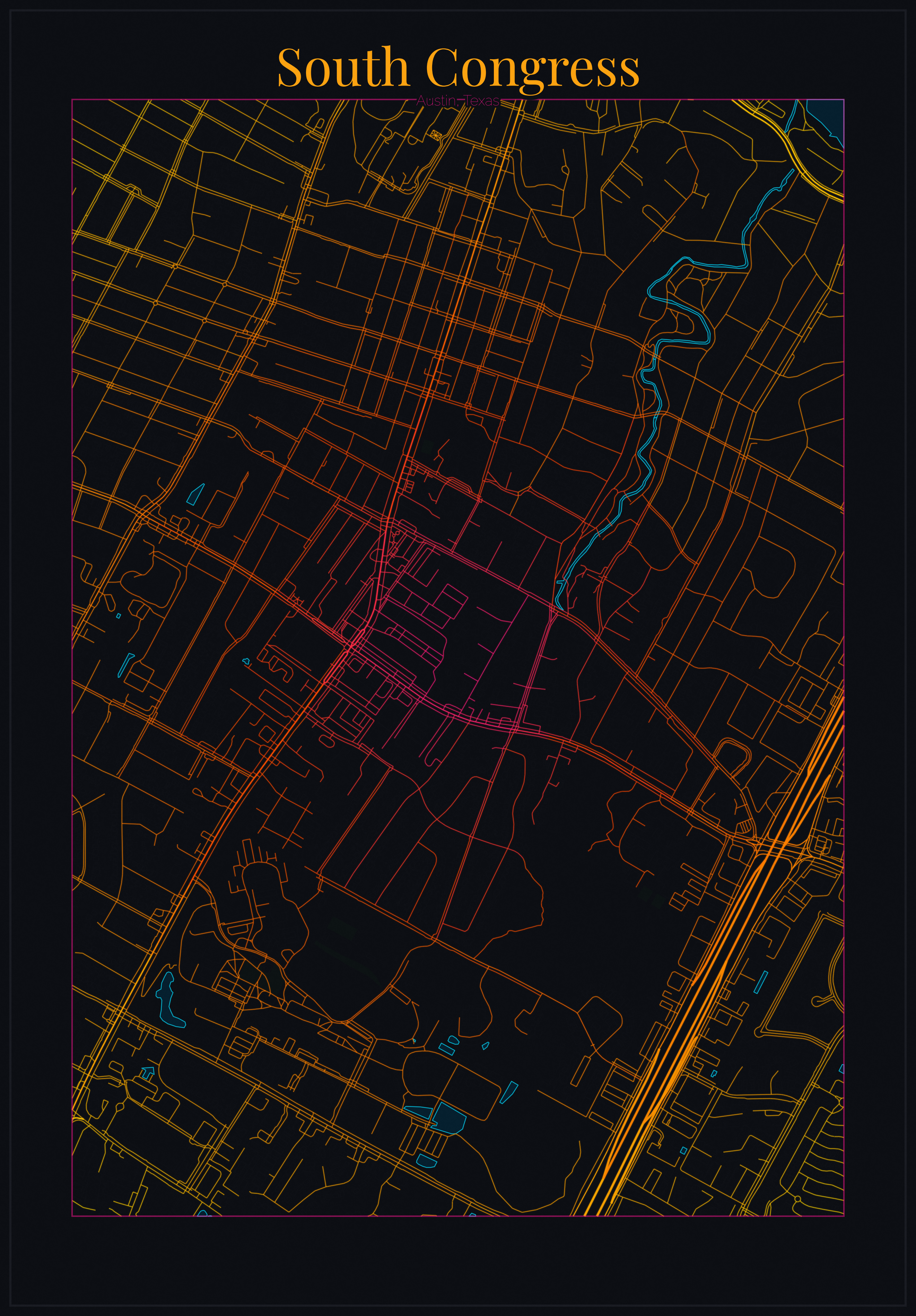 South Congress Vice City map