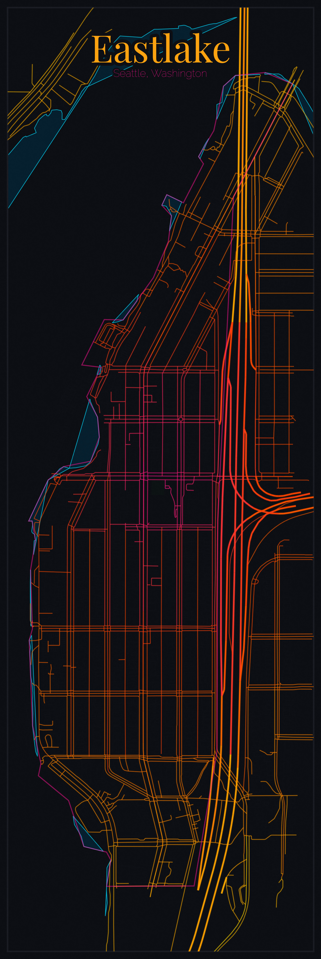 Eastlake Vice City map