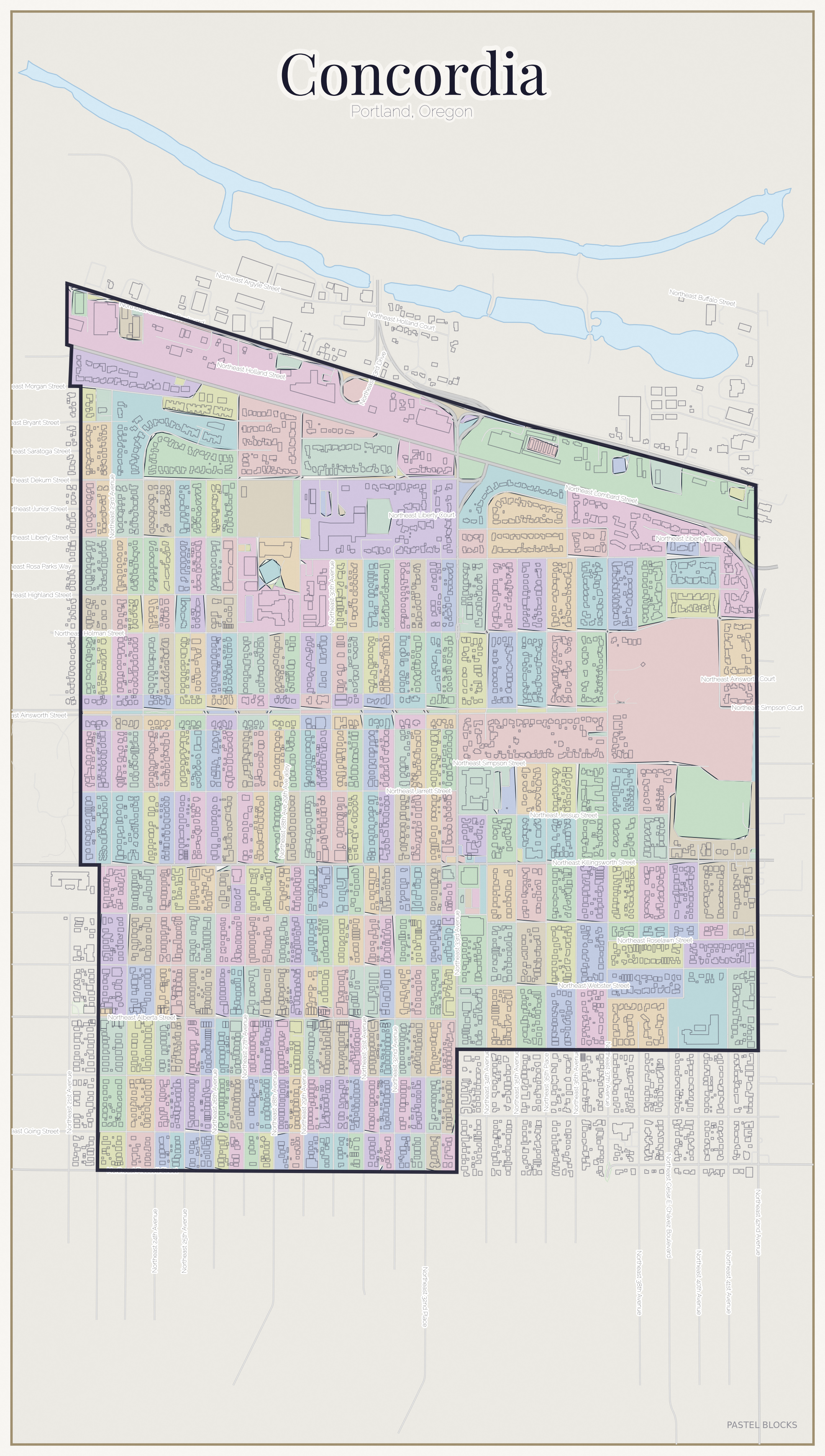Concordia Pastel map
