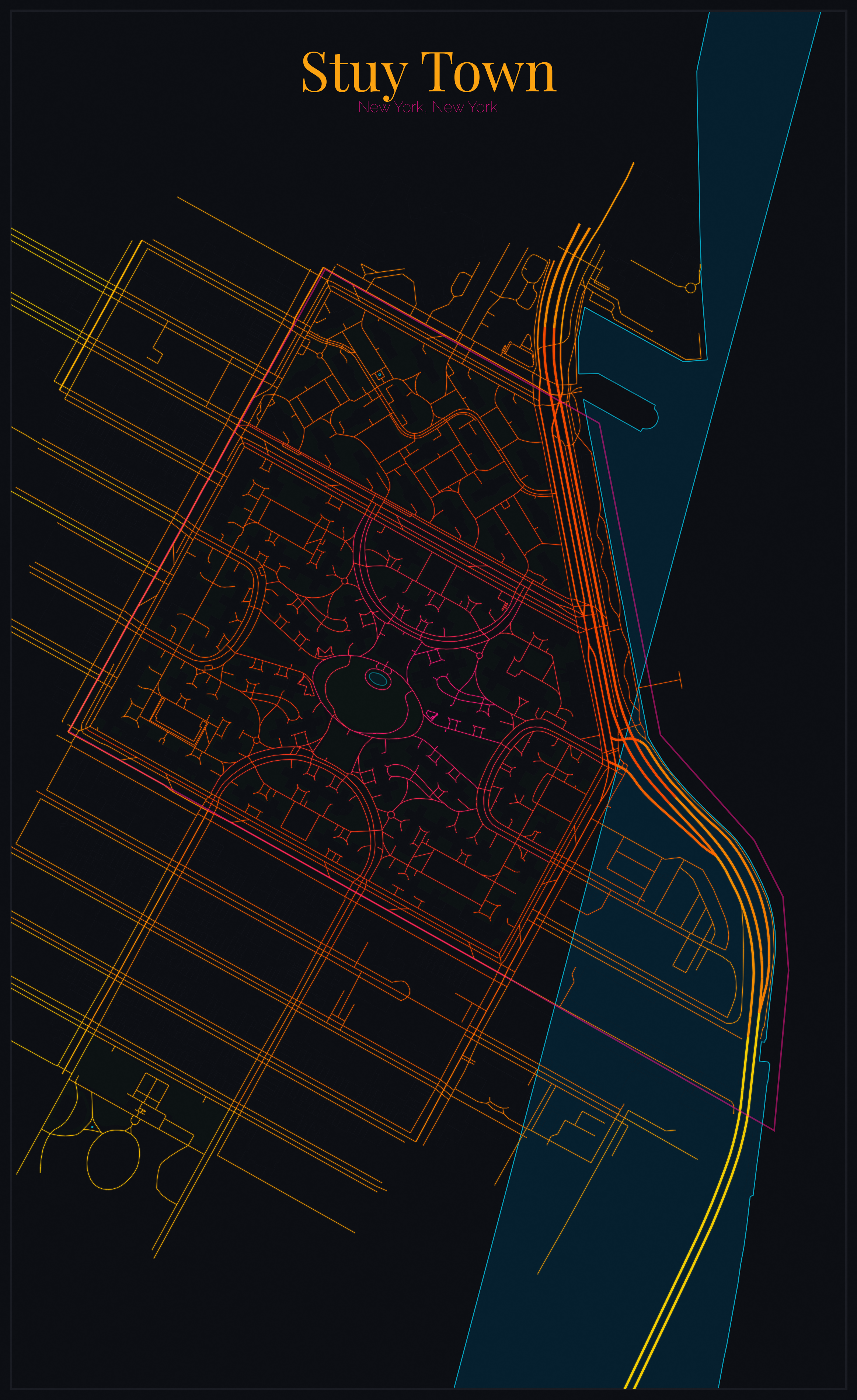Stuy Town Vice City map