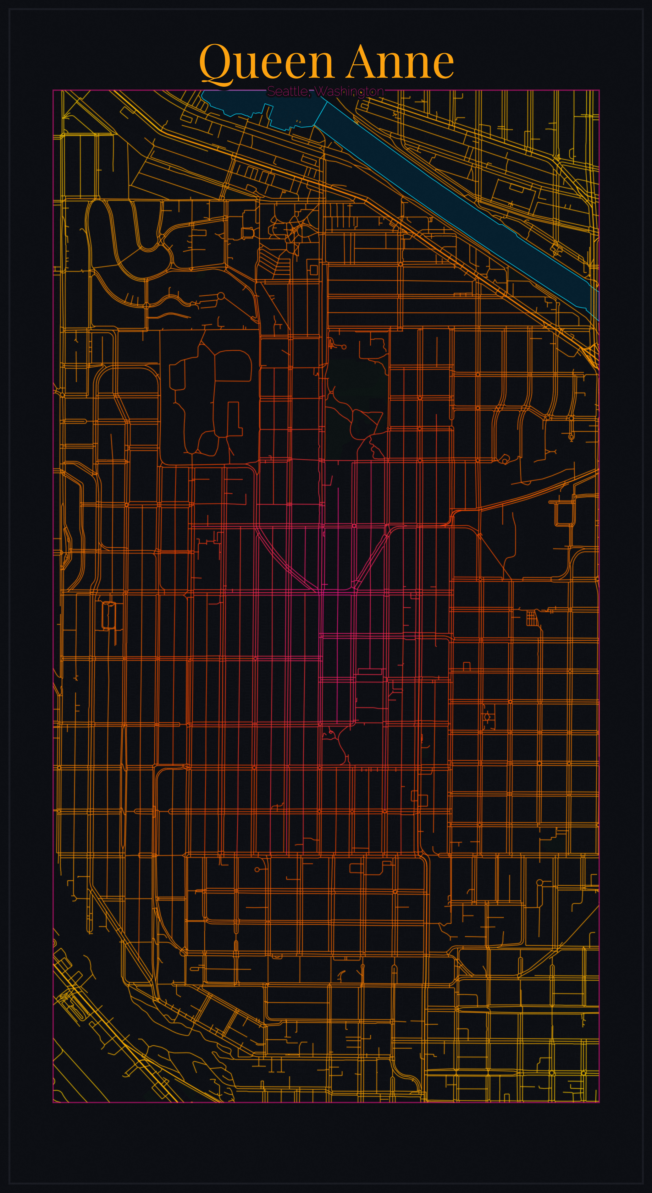 Queen Anne Vice City map