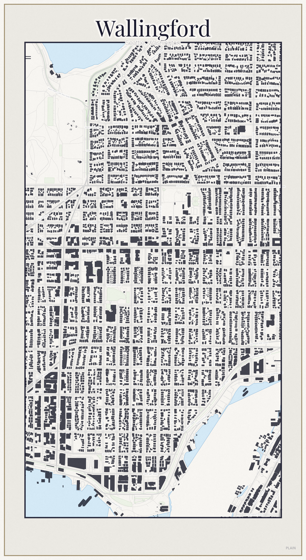 Wallingford Minimal map