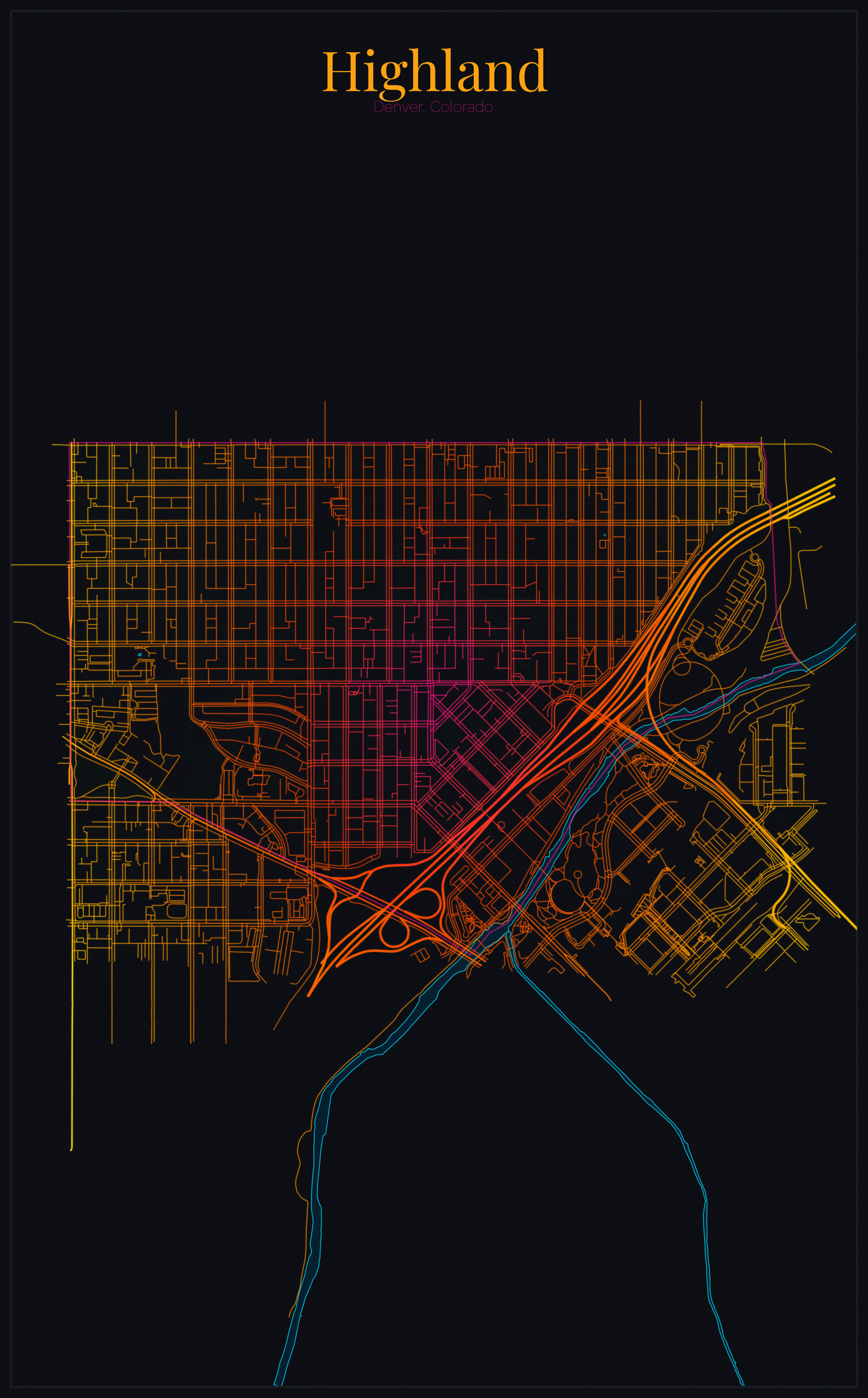 Highland Vice City map