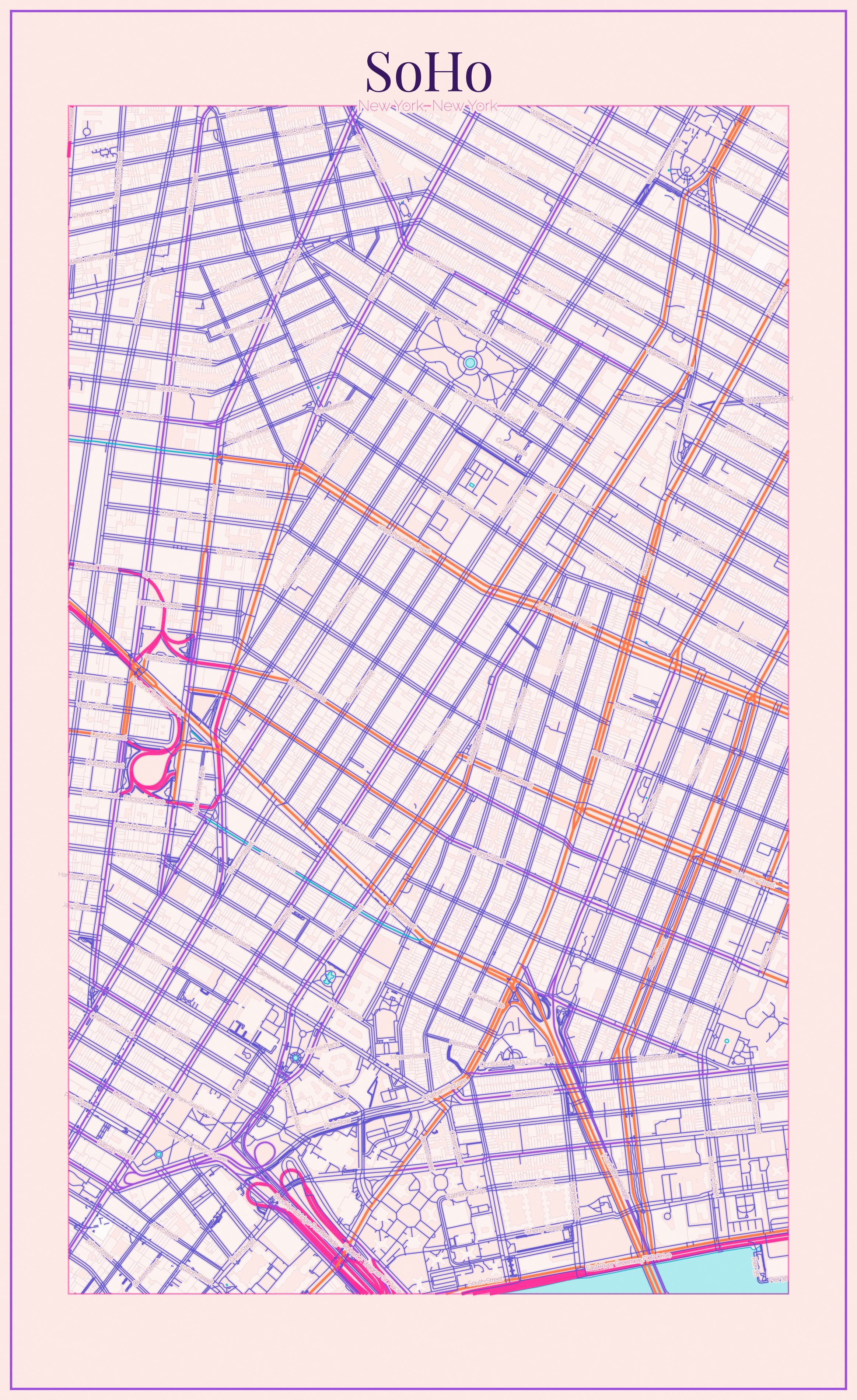 SoHo Vice City map
