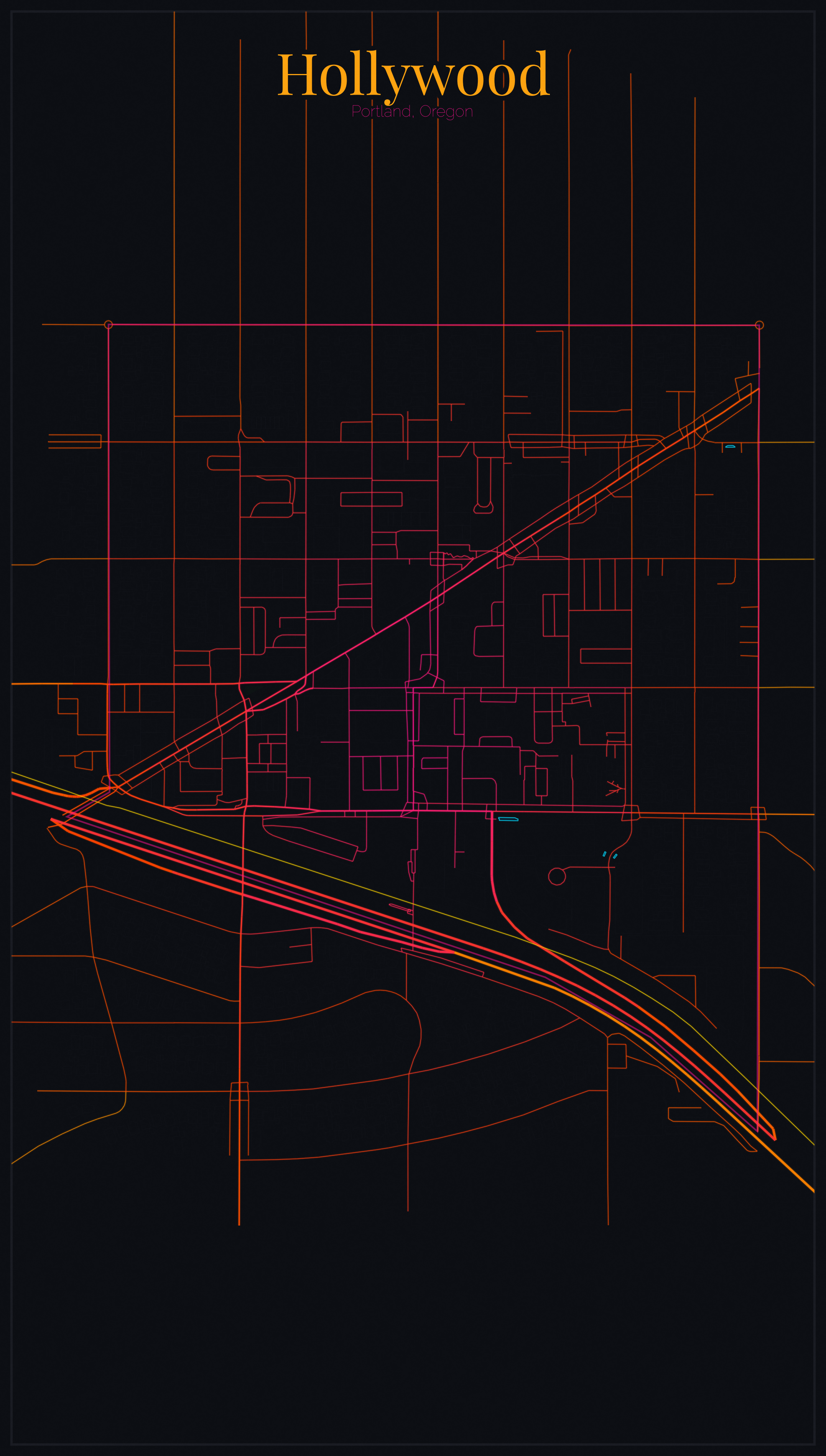 Hollywood Vice City map