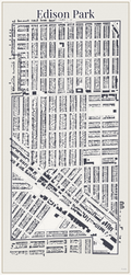 Edison Park Minimal map