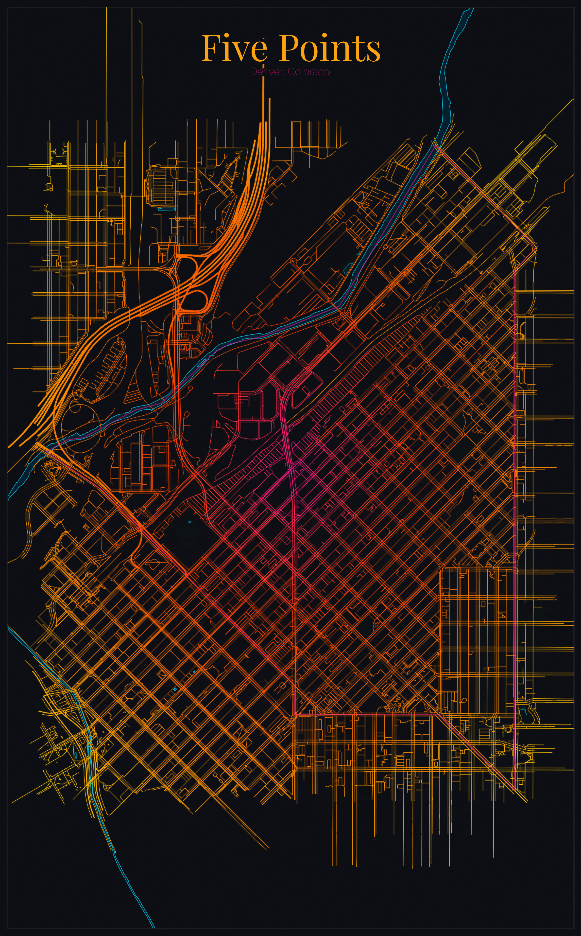 Five Points Vice City map