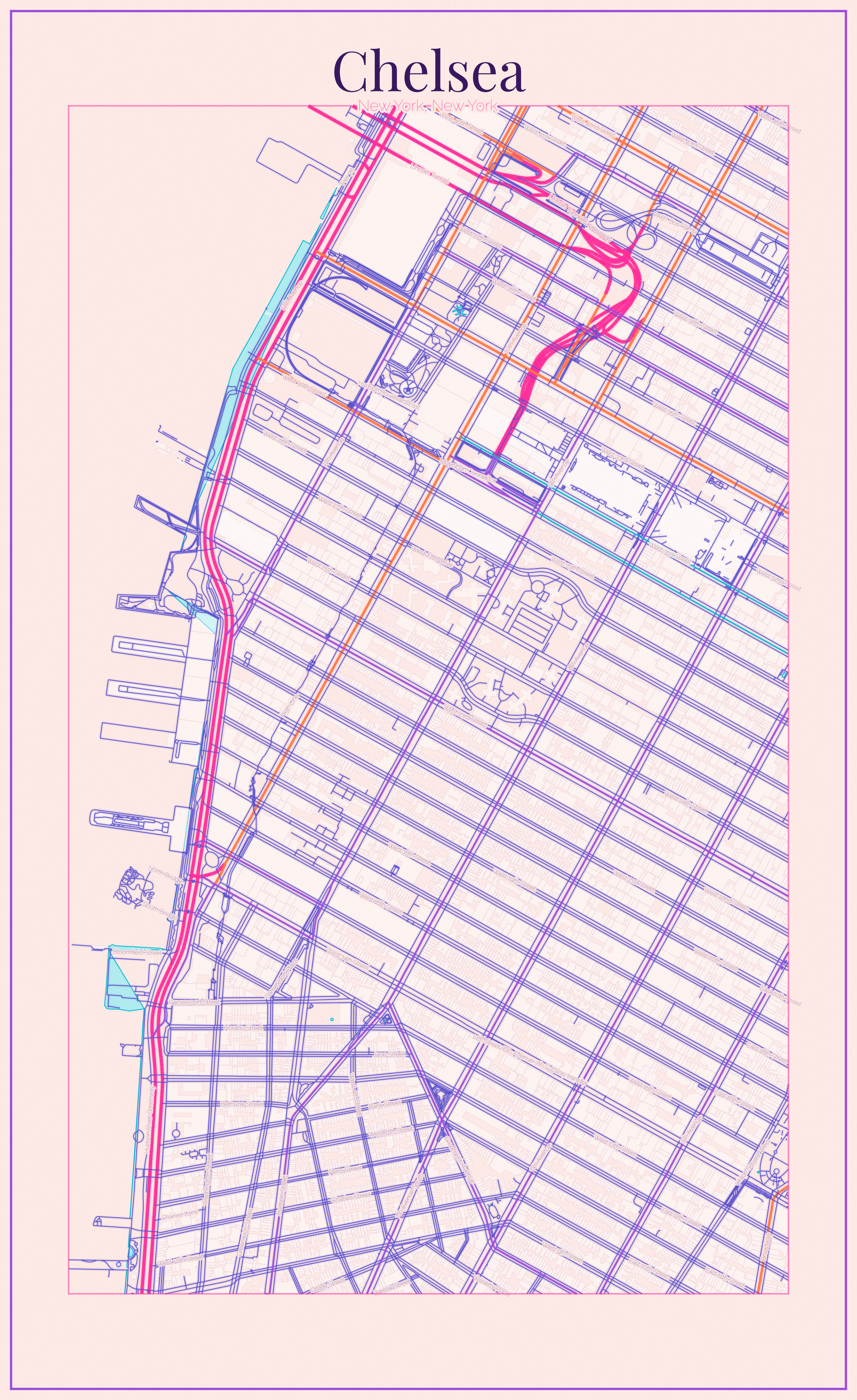 Chelsea Vice City map