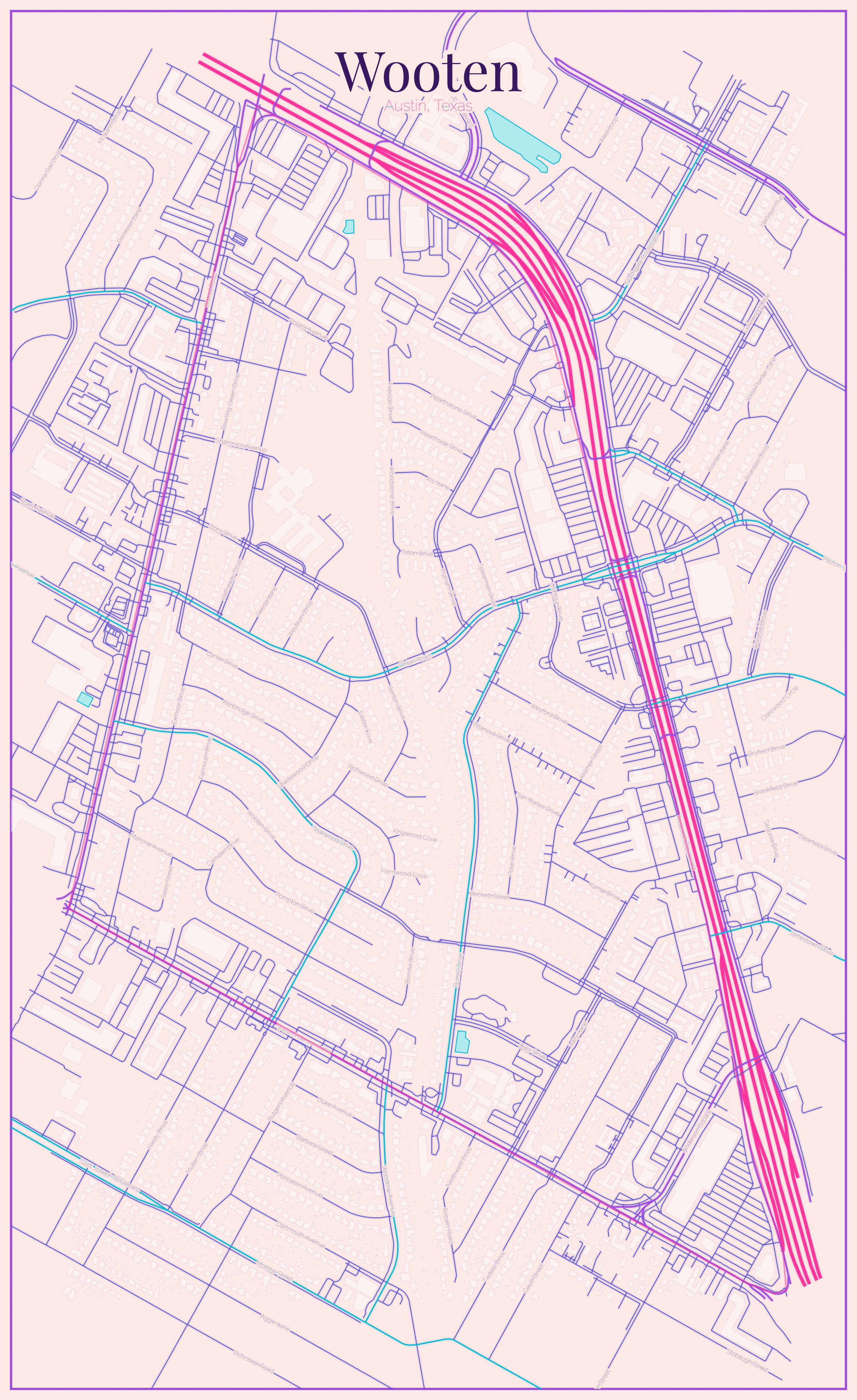 Wooten Vice City map