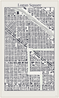 Logan Square Minimal map