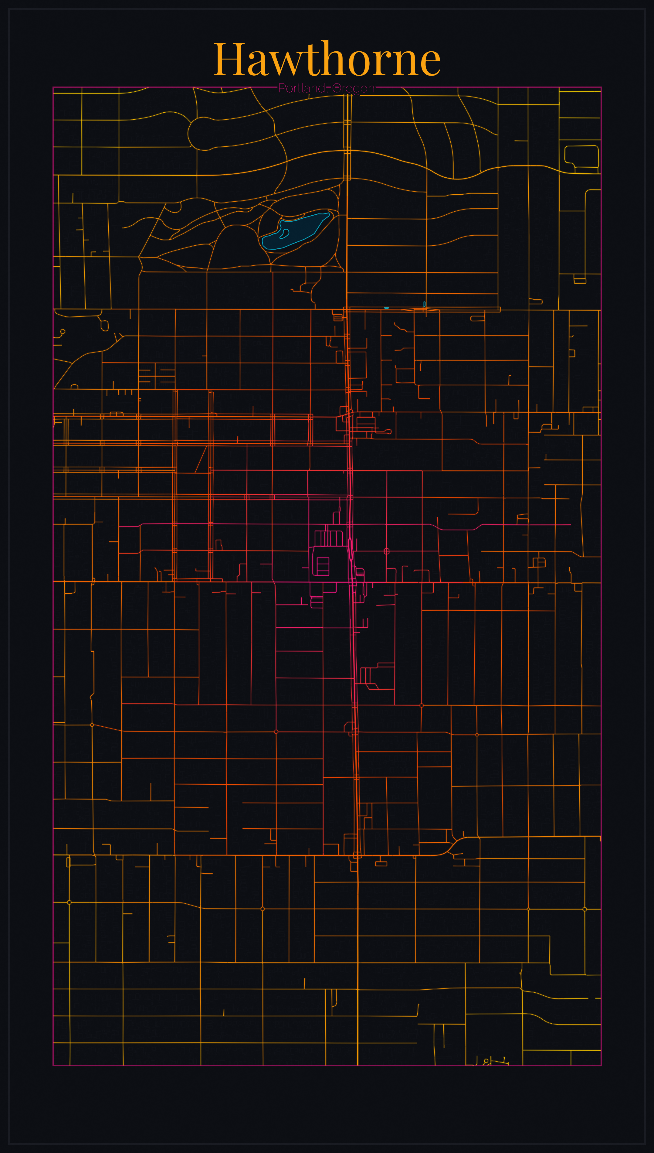 Hawthorne Vice City map