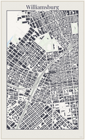 Williamsburg Minimal map