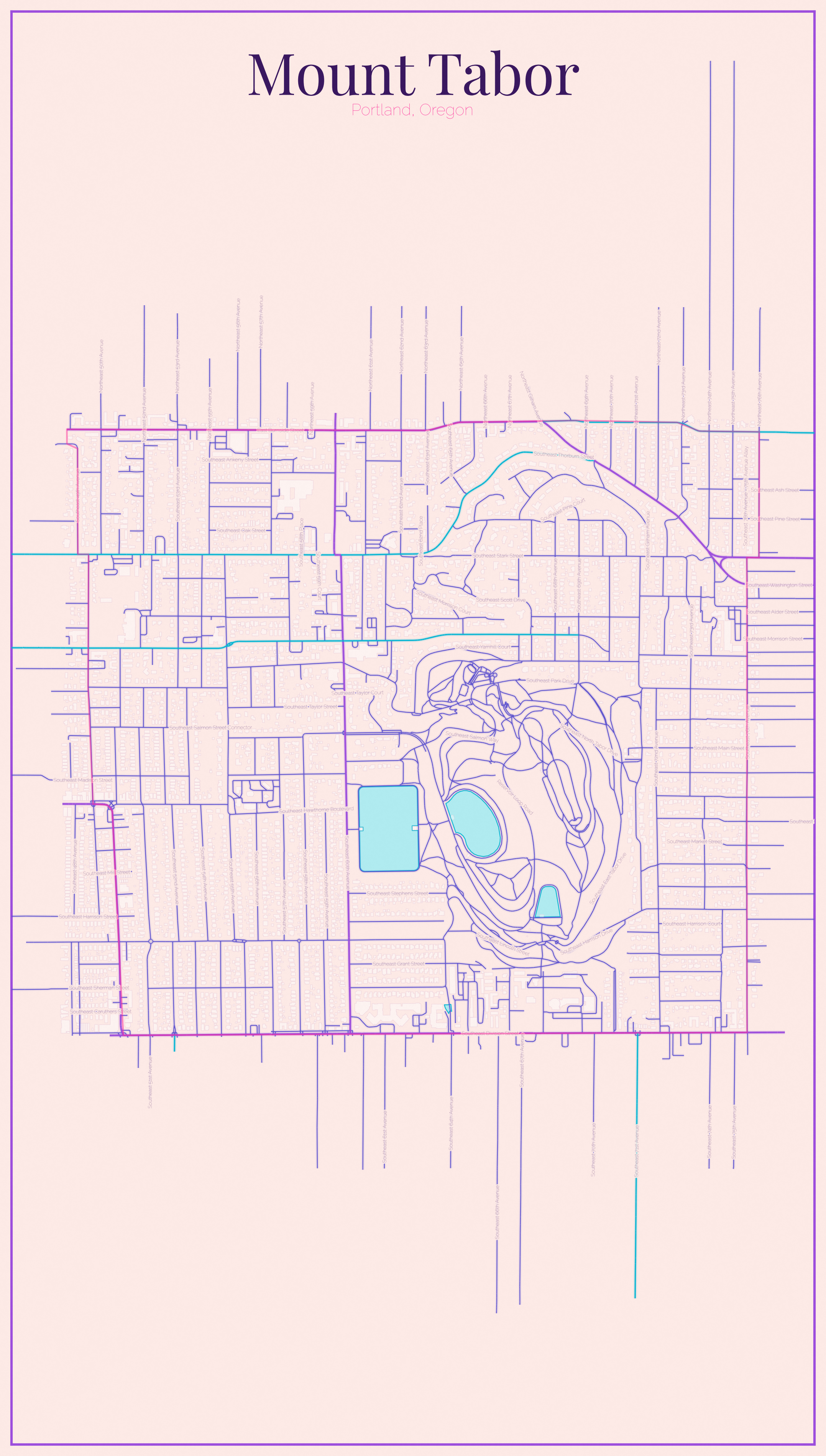 Mount Tabor Vice City map