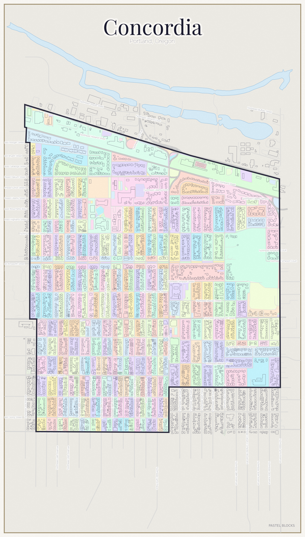 Concordia Pastel map