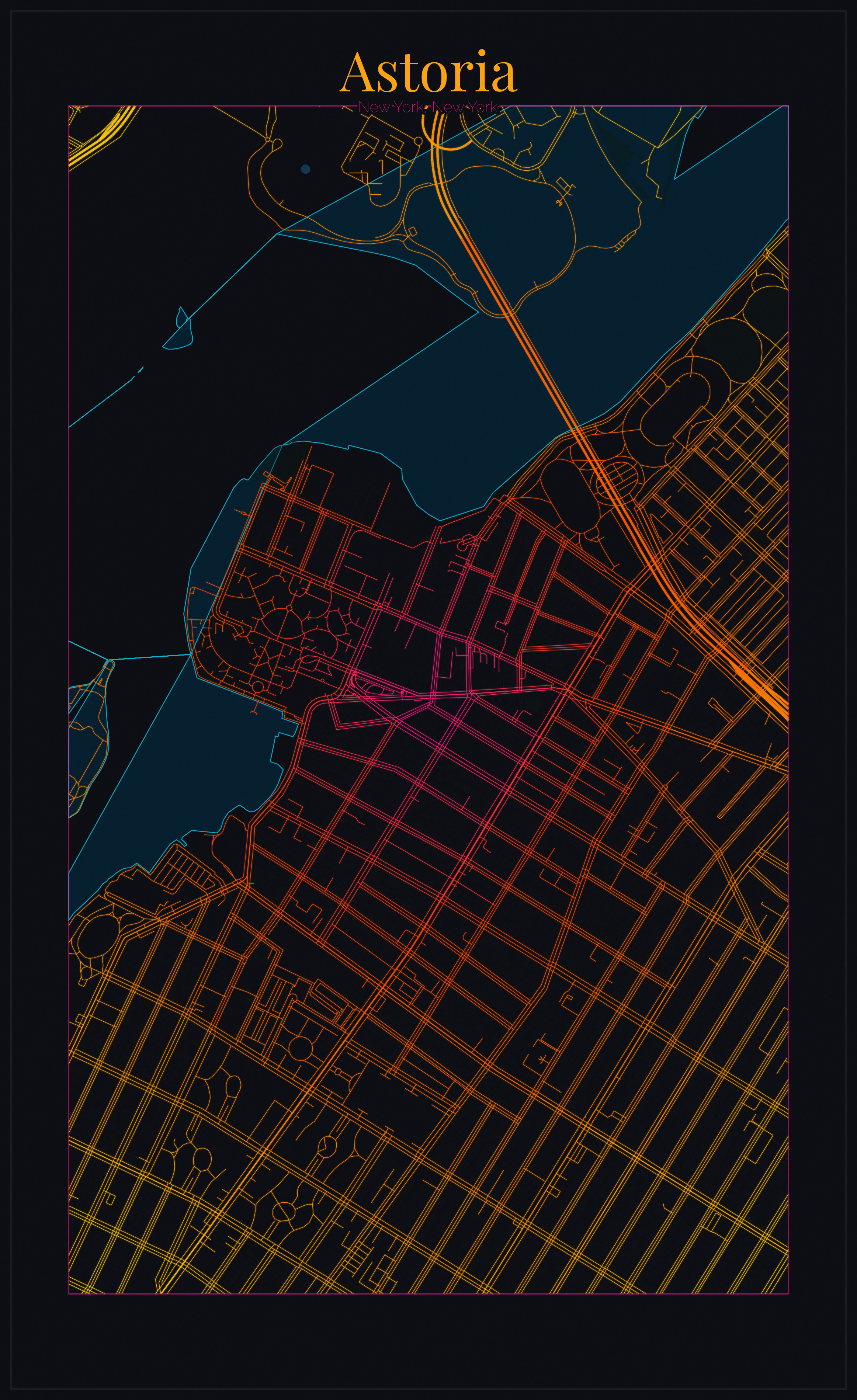 Astoria Vice City map
