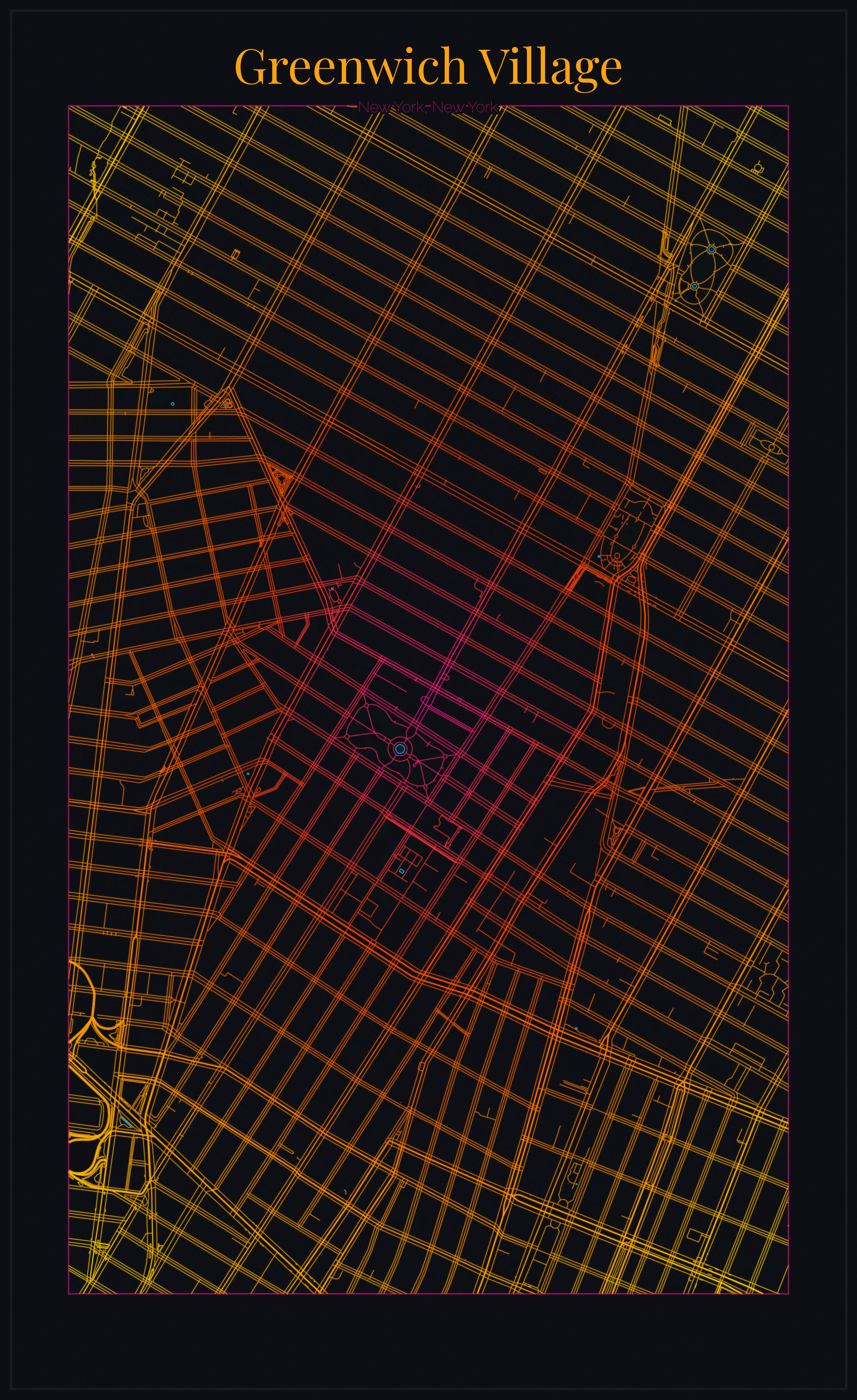 Greenwich Village Vice City map