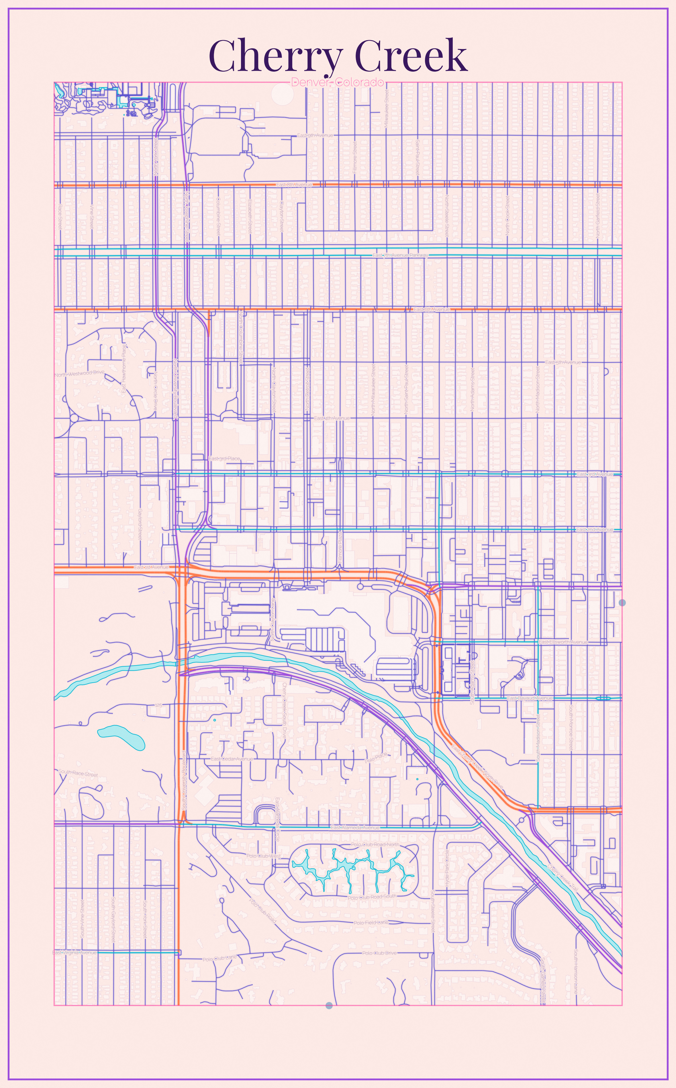 Cherry Creek Vice City map